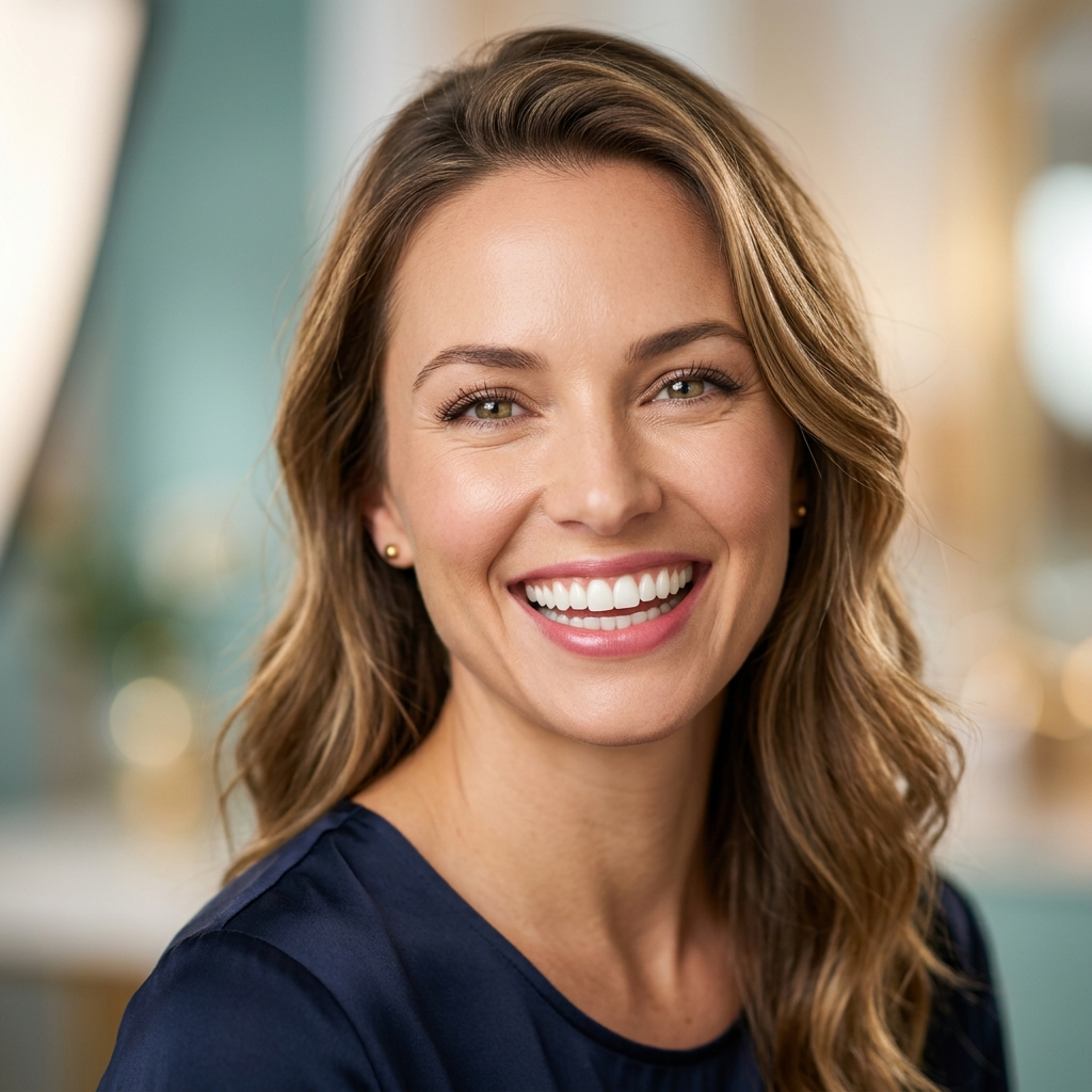 Resultado de tratamento estético dental com sorriso perfeito
